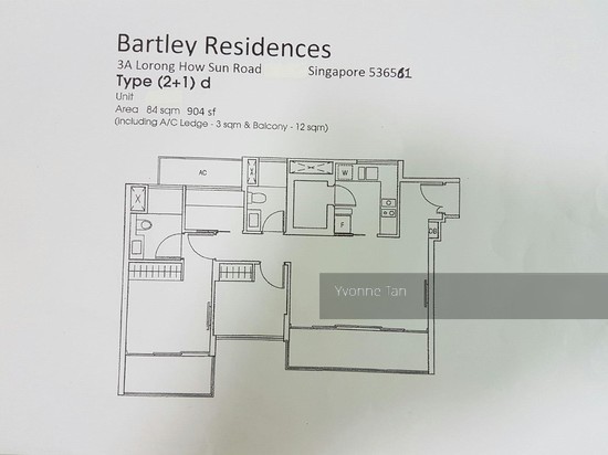 Bartley Residences (D19), Apartment #134952832